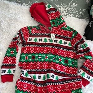 Brand new never used onesie Xmas pj